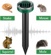 Aparat Cu Incarcare Solara Anti Daunatori, Pentru Cartite, Gradina, Cu Tarus, Verde